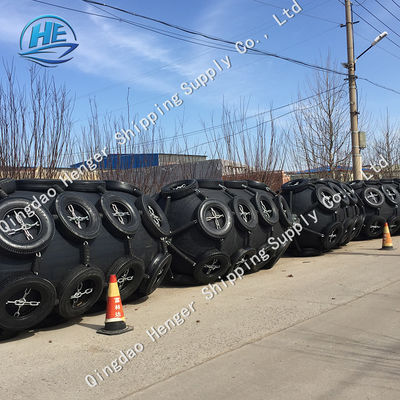 গুণ 3.3*6.5 মি কালো বায়ুসংক্রান্ত রাবার ফেন্ডার প্রাকৃতিক রাবার ফেন্ডার ইয়োকোহামা ফেন্ডার কারখানা