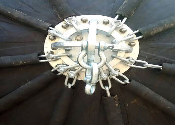 গুণ চেইন টায়ার জ্যাকেট কভার বায়ুসংক্রান্ত রাবার ফেন্ডার QR35 সুইভেল হ্যাঙ্গার কারখানা