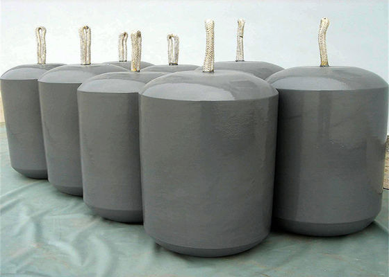 গুণ Positive Buoyancy Foam Filled Fender with Customized Size and High-Density Foam Core for Marine Dock Protection কারখানা