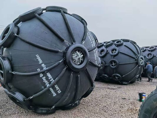 গুণ ISO 17357 বায়ুসংক্রান্ত রাবার ফেন্ডার / ইয়োকোহামা রাবার ফেন্ডার কারখানা