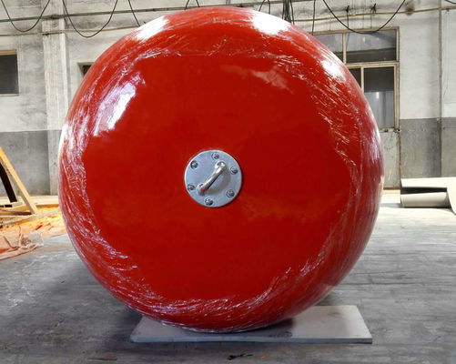 গুণ Positive Buoyancy Foam Filled Fender with Customized Size and High-Density Foam Core for Marine Dock Protection কারখানা