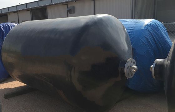 গুণ Positive Buoyancy Foam Filled Fender with Customized Size and High-Density Foam Core for Marine Dock Protection কারখানা