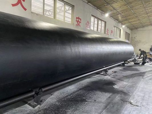 গুণ রাবার শিপ লঞ্চিং মেরিন এয়ারব্যাগ ইনফ্ল্যাটেবল বায়ুসংক্রান্ত ভারী উত্তোলন কারখানা