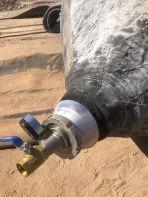 গুণ ব্ল্যাক মেরিন রাবার এয়ারব্যাগ লঞ্চ এবং উদ্ধারের জন্য কারখানা