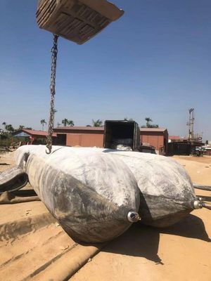 গুণ রাবার শিপ লঞ্চিং মেরিন এয়ারব্যাগ ইনফ্ল্যাটেবল বায়ুসংক্রান্ত ভারী উত্তোলন কারখানা