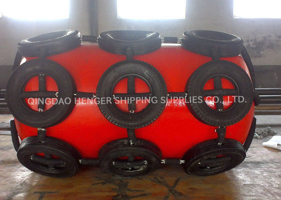 গুণ ISO17357 Approved Foam Filled Fender, 0.5-4.8m Diameter, High Density Closed-Cell Foam for Port & Vessel Anti-Collision কারখানা