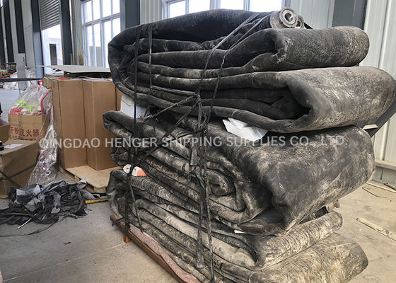 গুণ উচ্চ লোড ক্ষমতা জাহাজ প্রবর্তন এবং অবতরণ সামুদ্রিক অ্যাপ্লিকেশন জন্য রাবার এয়ারব্যাগ কারখানা