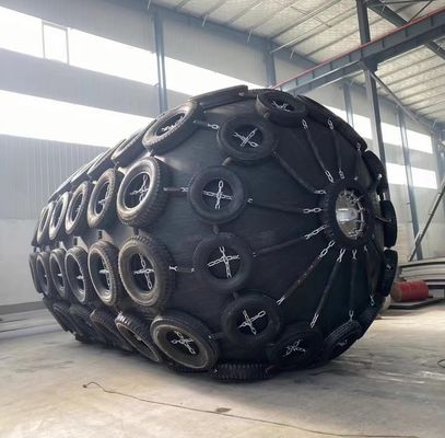 গুণ ইয়োকোহামা টাইপ বায়ুসংক্রান্ত রাবার ফেন্ডার ISO17357 চেইন সহ প্রত্যয়িত কারখানা