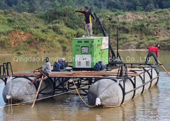 গুণ মেরিন রাবার এয়ারব্যাগ সহ সাব-জিরো তাপমাত্রা যৌগিক মেরু অঞ্চলের জাহাজ প্রবর্তনের জন্য 0.8-3 মিটার ব্যাসার্ধে কারখানা