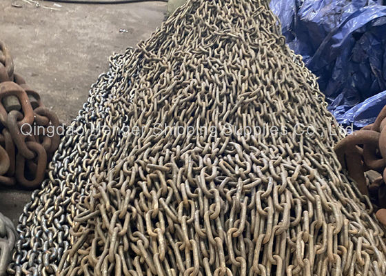 গুণ স্টুডলেস স্টিল মেরিন অ্যাঙ্কর চেইন স্টুড লিঙ্ক চেইন কারখানা