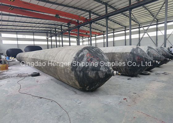 গুণ Shipping Launching Inflatable Rubber Airbag For Vessel কারখানা